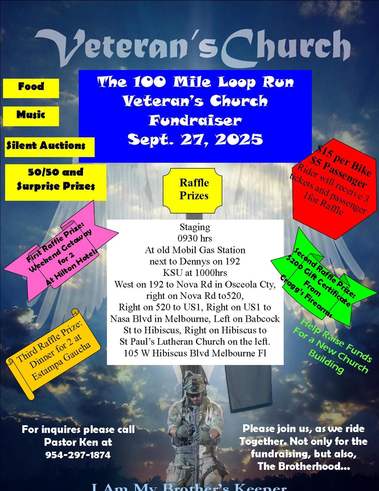 image of 100 Mile Loop Fundraiser Ride